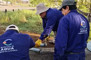 Mejora del servicio de agua potable en Caada Verde