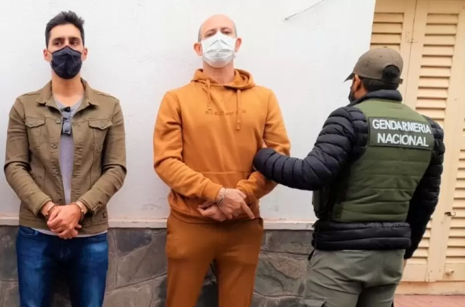 Jos Blas a la izquierda y, junto a l, Edgar Bachiani.