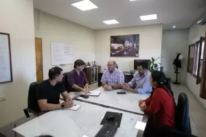 Reunin con el INTI para futuros acuerdos de cooperacin