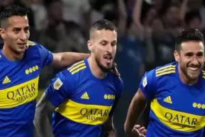 Boca le gan� a Barracas Central por 2 a 0