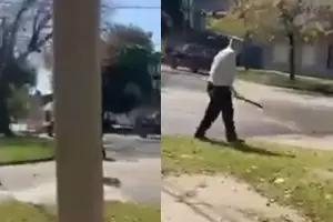 Horror en Santa Fe: Le cortaron los dedos con un machete por no barrer la vereda