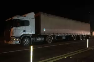 Ruta 38: un camionero conduca en estado de ebriedad