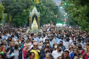 Procesin de la Virgen del Valle: una multitud volvi a convocarse con la presencialidad