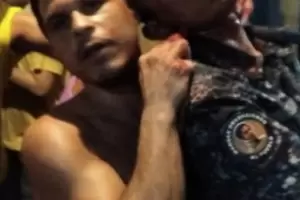 Violento motn en Venezuela dej tres policas heridos de gravedad