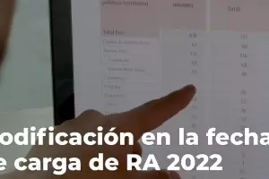Se modific� la fecha de carga del Relevamiento Anual 2022