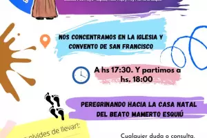 Organizan la 1 Peregrinacin Joven Beato Esqui