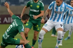 Racing derrot a Cuiab 2 a 1 en Brasil