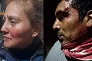 Mxima tensin en Andalgal: Fuerte cruce entre la polica y antimineros