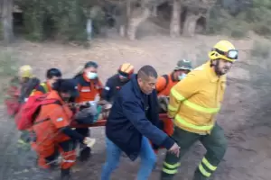 Traslado riesgoso: ocho horas para rescatar a don Efran desde el interior de Tinogasta