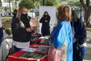 Jornada por el da de la Celiaqua en la Plaza 25 de Mayo