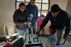 El 20% de la poblacin de El Cajn pudo acceder a trmites de DNI