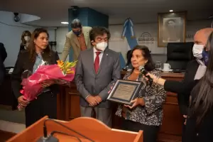 Homenajearon a la Dra. Gloria Quevedo por su aporte al progreso cientfico
