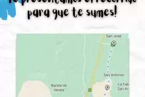 Expectativa por la peregrinacin juvenil con antorchas Beato Esqui