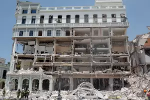 Ascienden a 25 los muertos por una explosin en un hotel de La Habana
