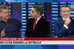 Alfredo Casero se enfrent a Luis Majul y abandon el estudio en vivo