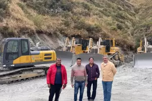 El gobernador Ral Jalil asegur que la Ruta 14 estar completa a fin de ao