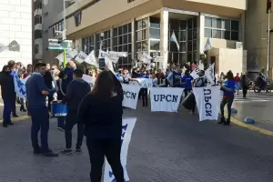 Minera y Hacienda se manifestaron en reclamo de los adicionales