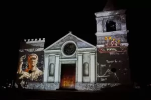 Vigilia cultural y mapping para recibir el 196 aniversario del natalicio del Beato Esqui