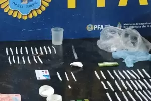 Desbaratan un quiosco de venta de marihuana y detienen a un sujeto