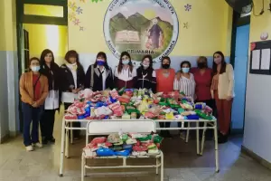 Educacin, Fasta y la ENCJA donaron alimentos no perecederos a escuelas primarias