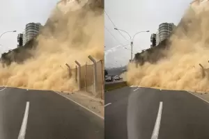 Per fue sacudido por un sismo de 5,5 grados: Hubo desmoronamientos en la costa y cierres de rutas