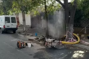 Operarios de Aguas de Catamarca ocasionaron una p�rdida de gas