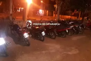 Secuestro de motos y autos durante operativos de control vehicular