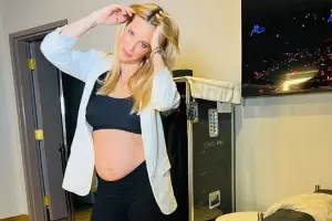 Luisana Lopilato comparti� su look "mami canchera"