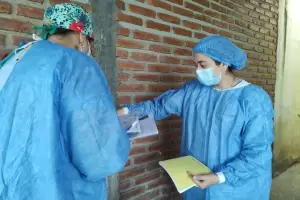 Vacunacin: el Nodo sigue en Plaza 25 de Mayo