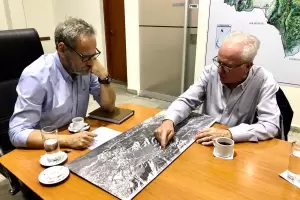 Nacin y Provincia avanzan con el Proyecto del Dique de Londres