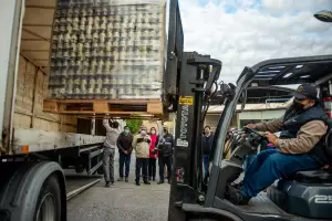 Realizan la segunda exportacin de produccin local a travs del Paso de San Francisco