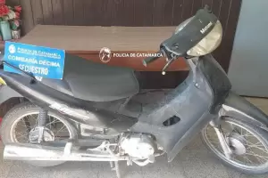 Secuestran una motocicleta abandonada en la zona sur