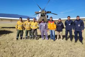 Temporada alta: el avin hidrante har base en la provincia