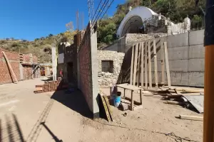 Gruta de la Virgen del Valle: avanzan las obras