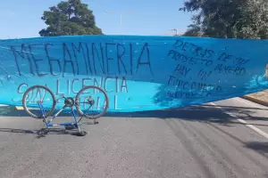 Comunidad diaguita protest contra un nuevo emprendimiento minero