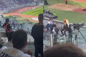 El Pollo Vignolo fue recibido de la peor manera por los hinchas de Boca en Crdoba