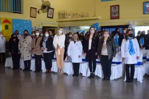 La ministra de Educacin celebr el 25 de Mayo junto a la comunidad educativa de la Escuela N 428