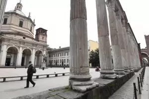 Italia tiene 969 muertos en un da y ya supera los 9000 en total