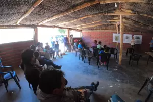 Fuerte apoyo de la comunidad de las Papas a la Miner�a