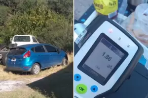 Capital: circulaban ebrios en un auto violando la cuarentena