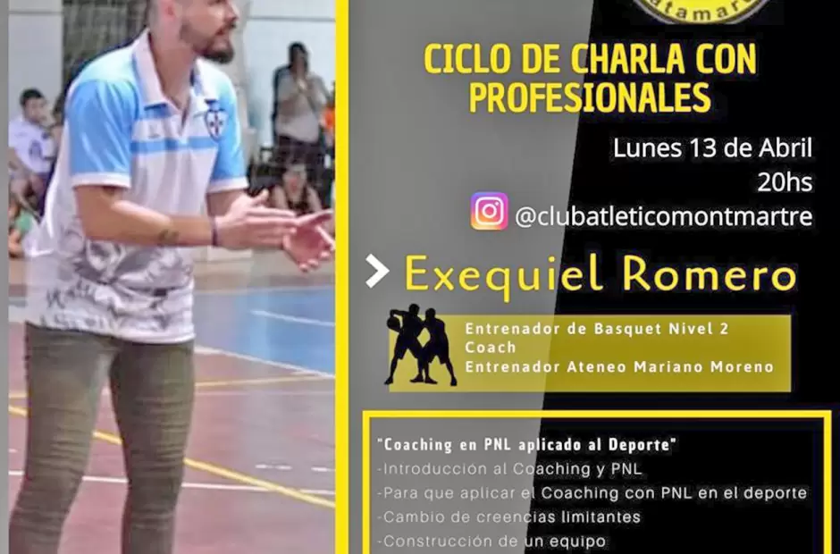 Montmartre inicia el ciclo online con entrenadores