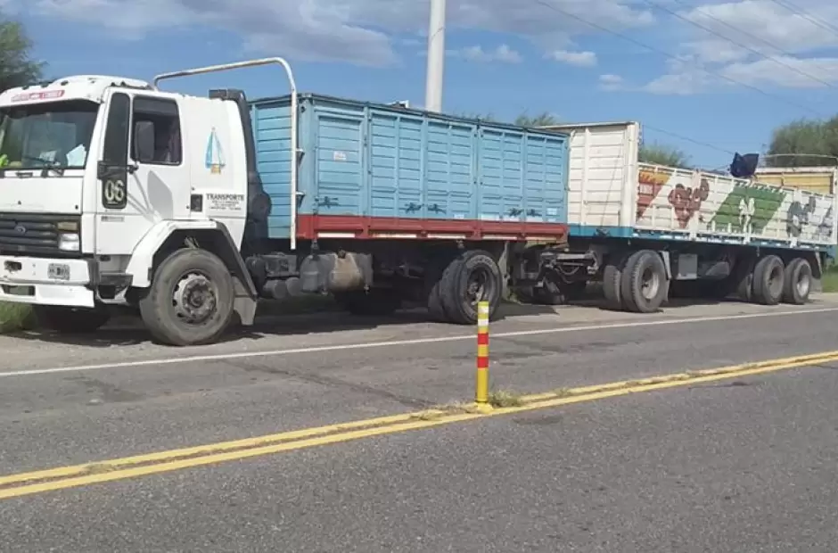 El camionero fue detenido a los pocos metros