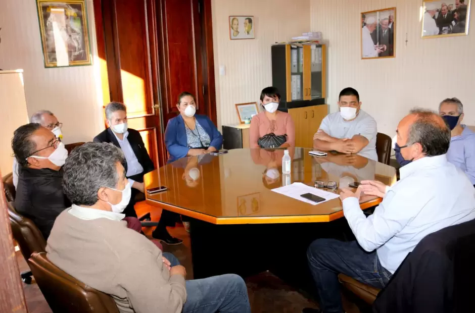 Moreno recibi� a los gremios que no integran la CGT