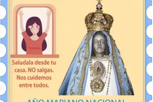 La Virgen continuar su recorrido por barrios del Este de la ciudad Capital