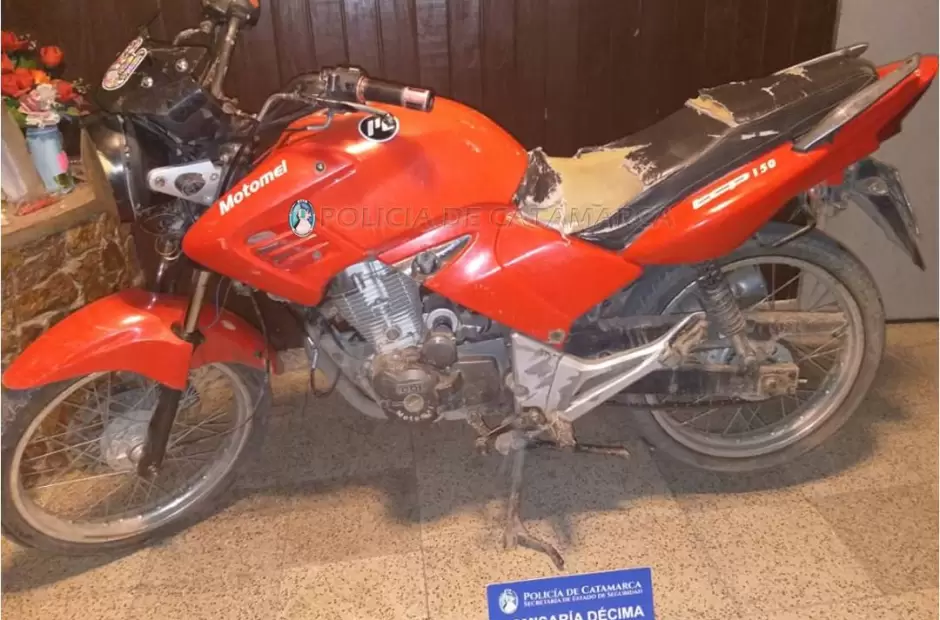 El rodado fue secuestrado por los polic�as.