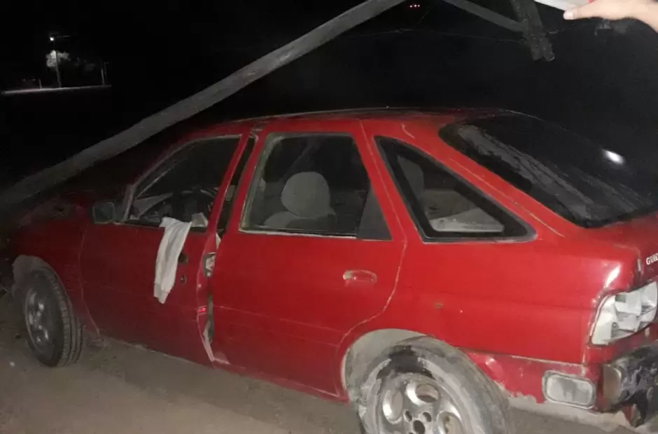 Javier Morales protagoniz� un fuerte accidente de tr�nsito en la madrugada de ho