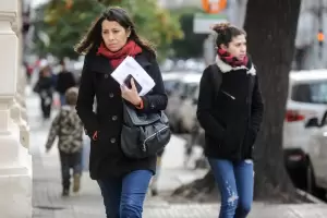 Viernes para abrigarse por el ingreso de una masa de aire fro