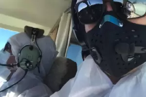 En un vuelo humanitario, repatriaron a la catamarque�a de 84 a�os que se cur� de coronavirus