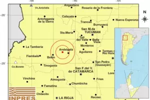 Fuerte temblor se sinti durante esta madrugada en el interior provincial