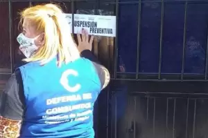 Suspenden actividades en comercios de la peatonal Rivadavia